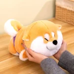 Adorable Japan Shiba Inu Dog Stuffed Animals Plushie Lying 3 | PricZone