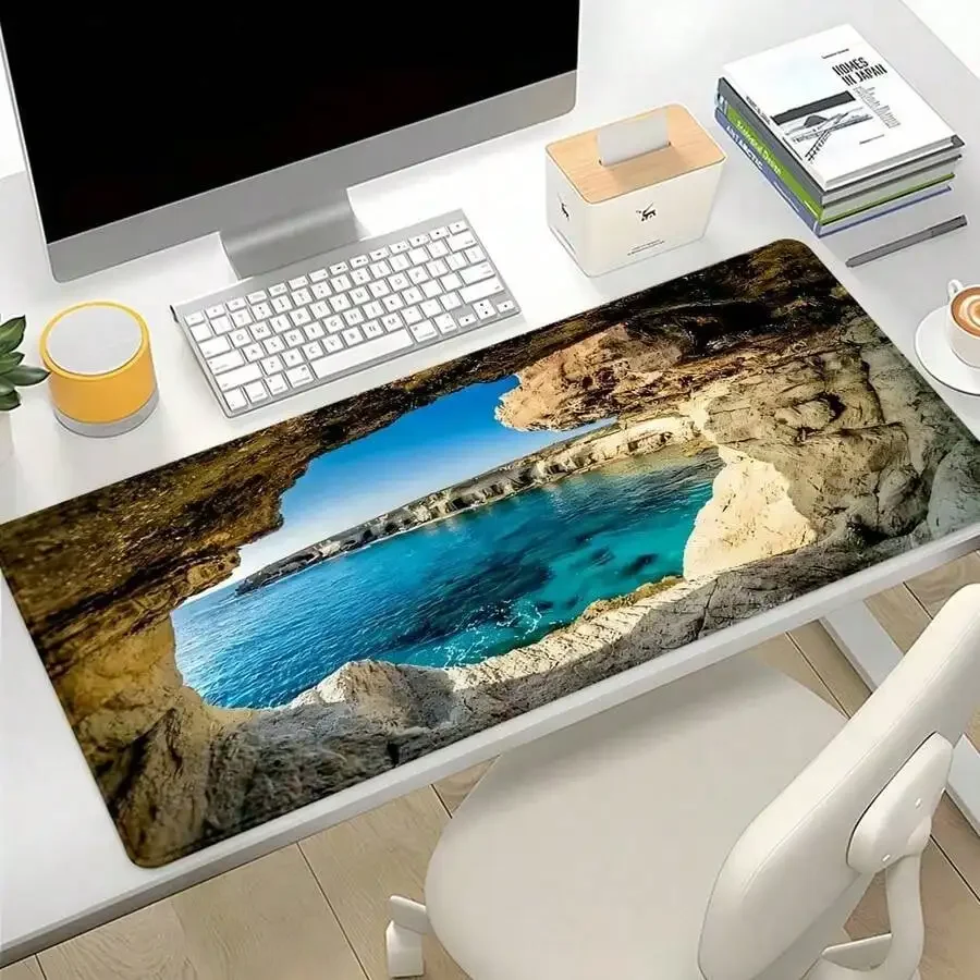 Blue Ocean Mouse Pad Summer Beach Desk Large Accessories 3 | PricZone Blue Ocean Mouse Pad Summer Beach Desk Large Accessories 3 | PricZone