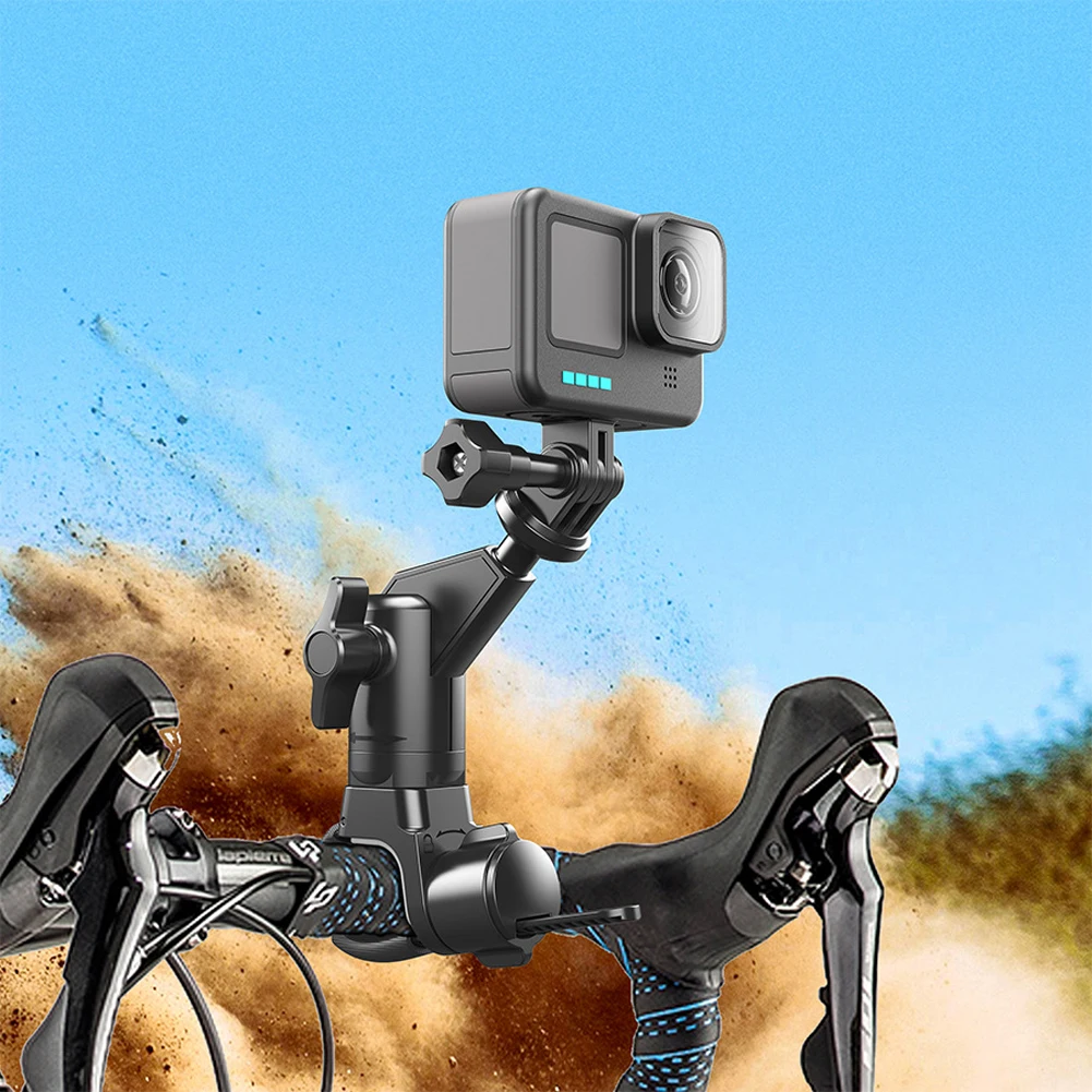 Rotating Motorcycle Bike Camera Holder for DJI Insta360 3 | PricZone Rotating Motorcycle Bike Camera Holder for DJI Insta360 3 | PricZone