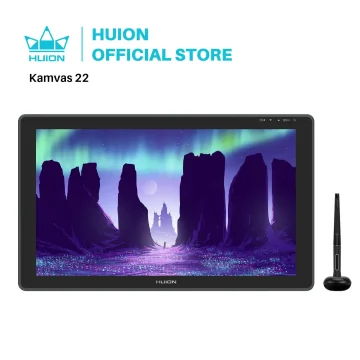 Huion Kamvas 22 Graphic Pen Tablet Monitor Display 21.5 1