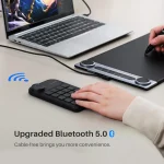 Huion Keydial Mini Wireless Keyboard with Dial for Drawing 4 | PricZone Huion Keydial Mini Wireless Keyboard with Dial for Drawing 4 | PricZone