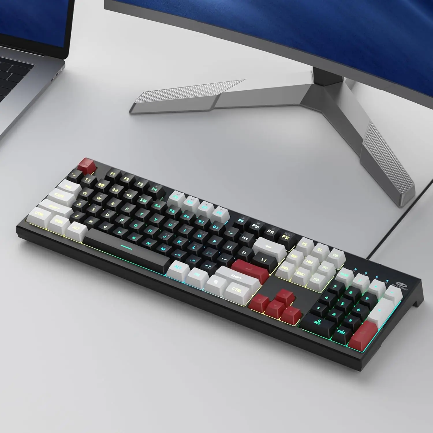 Magegee Creamy K2 Classic Wired RGB Backlit Keyboard 2 | PricZone Magegee Creamy K2 Classic Wired RGB Backlit Keyboard 2 | PricZone