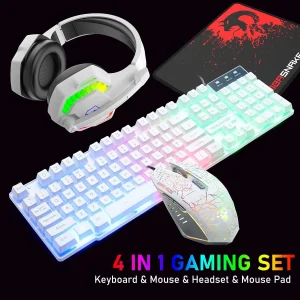 Mambasnake T11 UK Gaming Keyboard Mouse Headset Combo Set product image