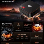 Amd R7 7735Hs 8 Core 24Gb Lpddr5 1Tb SSD Desktop PC 1 | PricZone