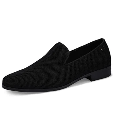 Uubaris Mens Dress Loafers Tuxedo Suit Slip-On Shoes 1