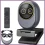 Dual-Camera 4K Webcam for Streaming with 11X Hybrid Zoom