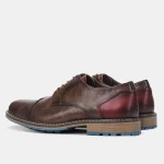 Retro Casual Leather Shoes Cap Toe Oxford Derby Fashion 3 | PricZone