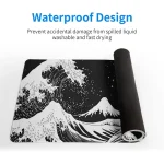 Japanese Wave Dragon Gaming Mouse Pad Abstract Design 4 | PricZone