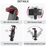 Ulanzi St06S Vertical Shooting Phone Mount for DSLR Camera 4 | PricZone Ulanzi St 06S Vertical Shooting Phone Mount for DSLR Camera 4 | PricZone
