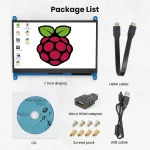 Inch Raspberry Pi Monitor 1024X600 HD IPS Touchscreen 8 | PricZone Inch Raspberry Pi Monitor 1024X600 HD IPS Touchscreen 8 | PricZone
