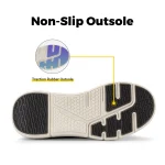 FitVille Wide Leather Diabetic Slip On Shoes 4 | PricZone