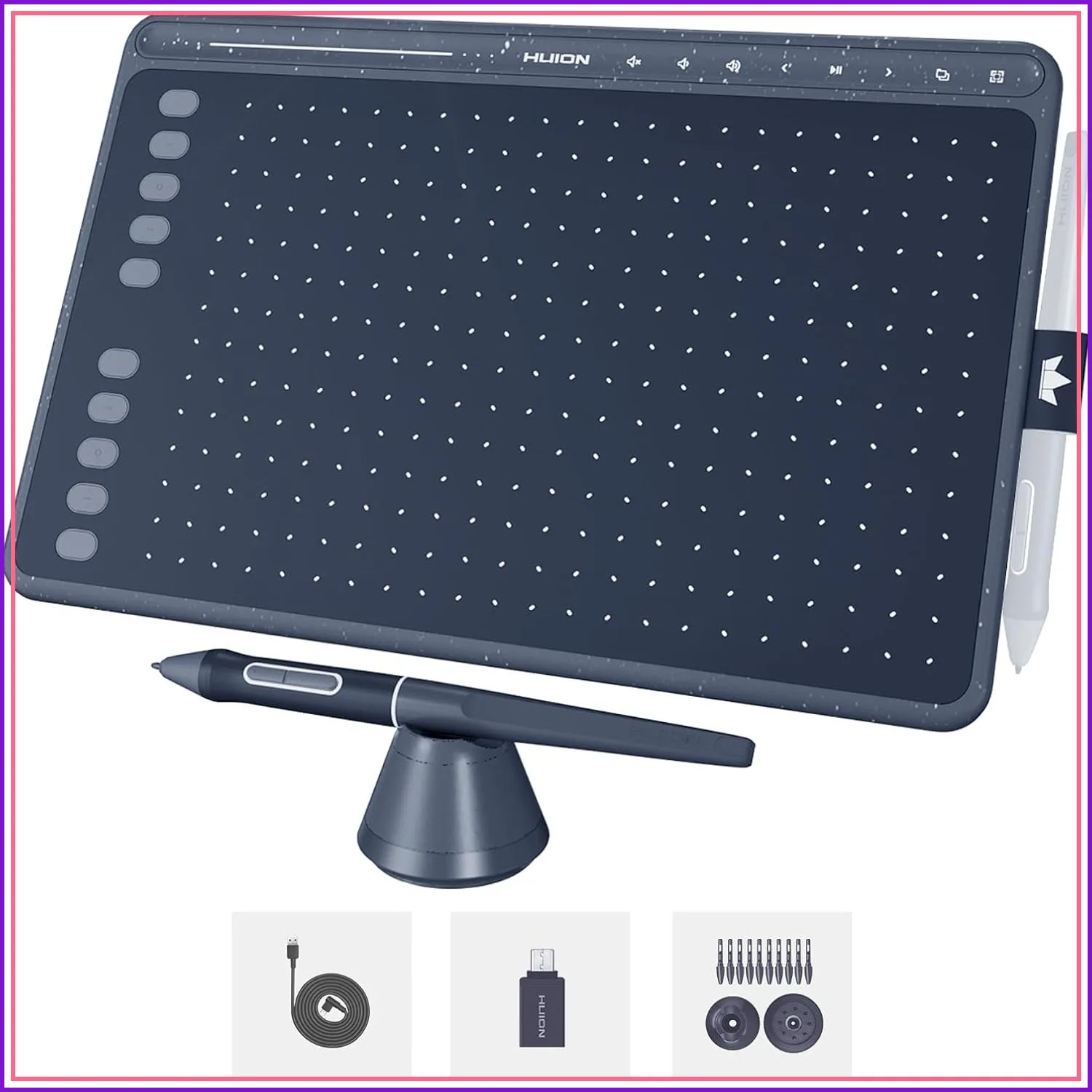 Graphics Drawing Tablet with 8192 Pressure Sensitivity 7