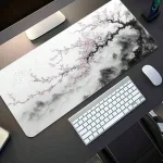 Large Sakura Cloud Pattern Rubber Base Mouse Pad for Office 1 | PricZone
