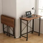 62X1575Inch Foldable Rolling Laptop Desk with XShaped 7 | PricZone 62X1575Inch Foldable Rolling Laptop Desk with X Shaped 7 | PricZone