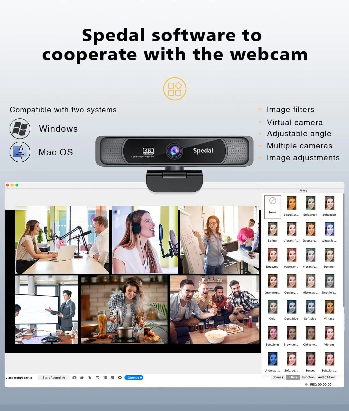 4K HD Wide Angle Webcam with Microphone Remote 5 | PricZone 4K HD Wide Angle Webcam with Microphone Remote 5 | PricZone