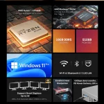 Chuwi Aubox PC R78745Hs I913900Hk Mini Desktop 2 | PricZone Chuwi Aubox PC R7 8745Hs I9 13900Hk Mini Desktop 2 | PricZone