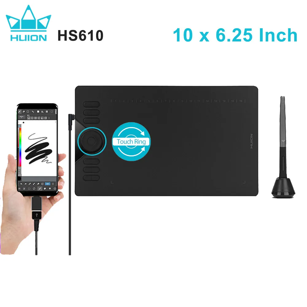 Huion Hs610 Graphic Tablets Digital Pen Tablet for Android 2 | PricZone Huion Hs610 Graphic Tablets Digital Pen Tablet for Android 2 | PricZone