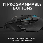 Logitech G502 Wired Gaming Mouse with High Performance 3 | PricZone
