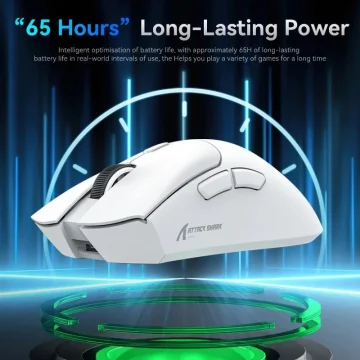 Attack Shark R1 Bluetooth Gaming Mouse with Ergonomic Design 2