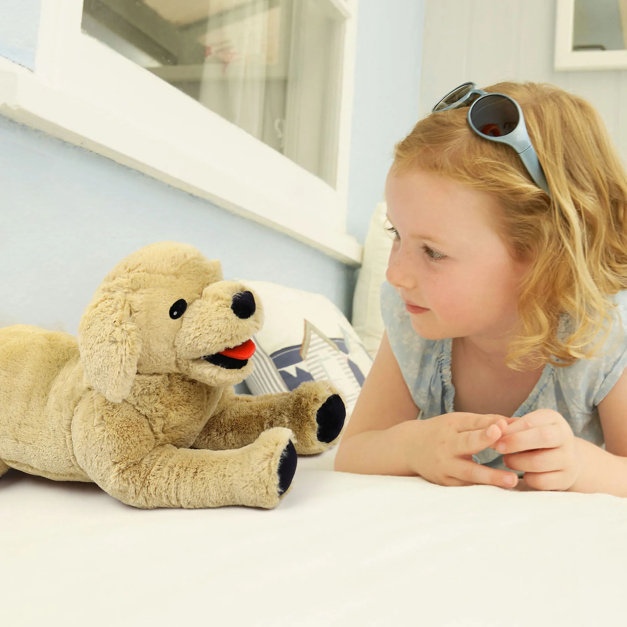 Lotfancy 21inch Soft Cuddly Golden Retriever Plush Toy 2 | PricZone Lotfancy 21 inch Soft Cuddly Golden Retriever Plush Toy 2 | PricZone