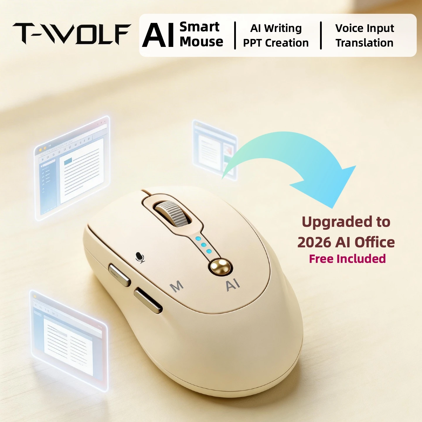 Wireless Bluetooth 24G SpeechtoText Office Mouse 2 | PricZone Wireless Bluetooth 24G Speech to Text Office Mouse 2 | PricZone