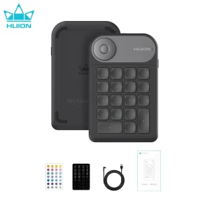 Huion Keydial Mini Wireless Keyboard with Dial for Drawing product image