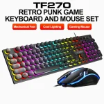TWolf Mechanical RGB Wired Gaming Keyboard Mouse Combo 1 | PricZone T Wolf Mechanical RGB Wired Gaming Keyboard Mouse Combo 1 | PricZone