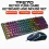 T-Wolf Mechanical RGB Wired Gaming Keyboard Mouse Combo
