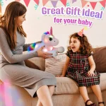 Glowing Unicorn Plush Toy for Kids Birthday Party Gift 4 | PricZone