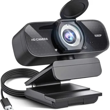 1080P HD Webcam with Noise Canceling Mic and Auto Light 1 | PricZone