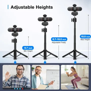 4K Webcam with Sony Sensor PDAF Auto Focus and Dual Mics 2 | PricZone 4K Webcam with Sony Sensor PDAF Auto Focus and Dual Mics 2 | PricZone