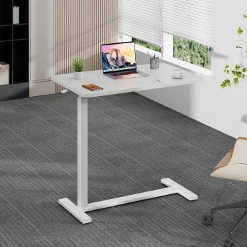 Adjustable C-Shaped Office Desk with Storage and Ergonomic 1
