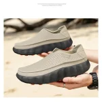 Casual Sneakers Hollow Breath Platform Loafers Soft 7 | PricZone