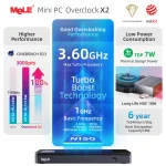 Mele Slim Mini PC N150 Overclock Desktop with 16Gb RAM 4 | PricZone