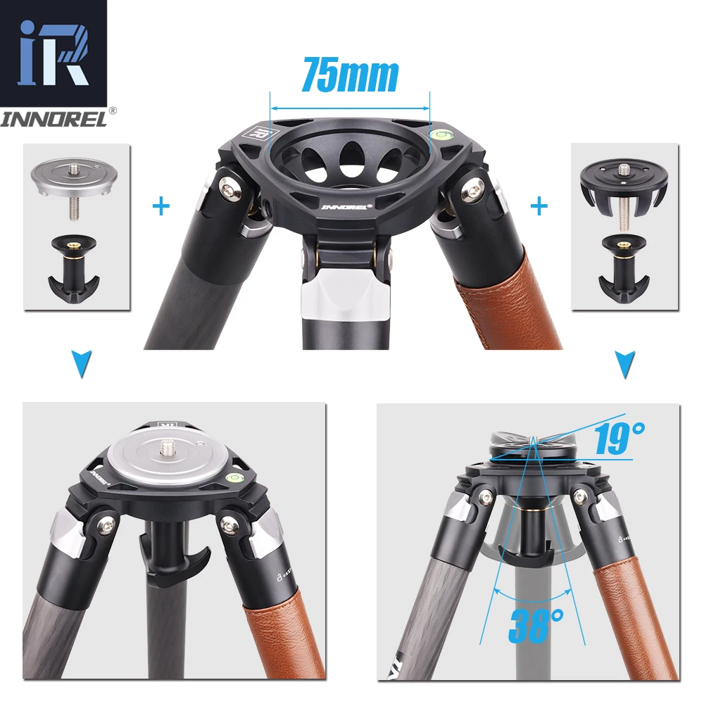 Carbon Fiber Tripod Monopod with Ballhead Fluid Head 2 | PricZone Carbon Fiber Tripod Monopod with Ballhead Fluid Head 2 | PricZone