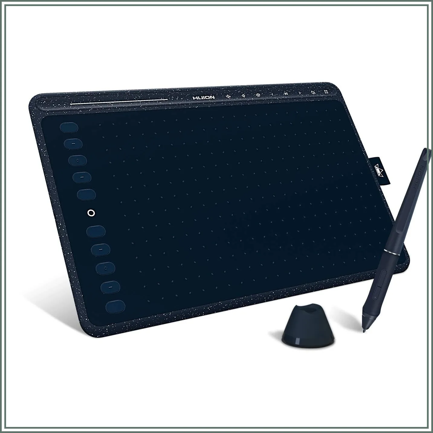 Graphics Drawing Tablet with Tilt Battery-Free Stylus 8192 7