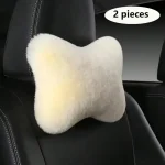 2Pcs Luxury Plush Car Neck Pillows for Comfortable Support 6 | PricZone