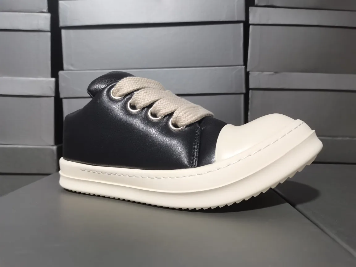 Luxury Genuine Leather Casual Sneakers with Wide Laces 1 | PricZone Luxury Genuine Leather Casual Sneakers with Wide Laces 1 | PricZone
