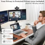 1080P Full HD Webcam with BuiltIn Microphone and Tripod 4 | PricZone 1080P Full HD Webcam with Built In Microphone and Tripod 4 | PricZone