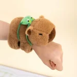 Capybara Slap Snap Wristband Plush Toy 3 | PricZone
