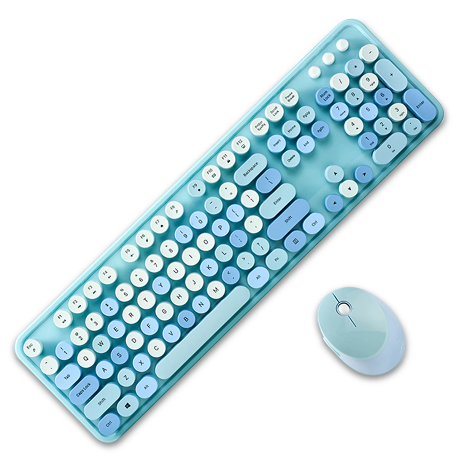 Mofii Sweet Wireless Keyboard Mouse Combo Mixed Color 13