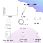 Huion Ultralight Graphic Tablets H640P H950P Digital 6 | PricZone Huion Ultralight Graphic Tablets H640P H950P Digital 6 | PricZone