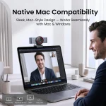 4K Webcam with 115 Sensor Metal Body and 02S Autofocus 4 | PricZone 4K Webcam with 115 Sensor Metal Body and 02S Autofocus 4 | PricZone