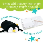 Waddles Penguin Memory Foam Pillow Plush with Journal 3 | PricZone