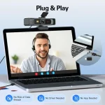 4K Webcam with 120° Wide Angle Pdaf Autofocus 5 | PricZone 4K Webcam with 120° Wide Angle Pdaf Autofocus 5 | PricZone