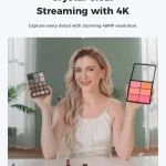4K Webcam with 12 Sensor Ai Framing Autofocus Beauty 3 | PricZone 4K Webcam with 12 Sensor Ai Framing Autofocus Beauty 3 | PricZone