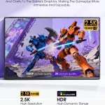 144Hz Portable 25K QLED Monitor for Laptop and Gaming 2 | PricZone 144Hz Portable 25K QLED Monitor for Laptop and Gaming 2 | PricZone