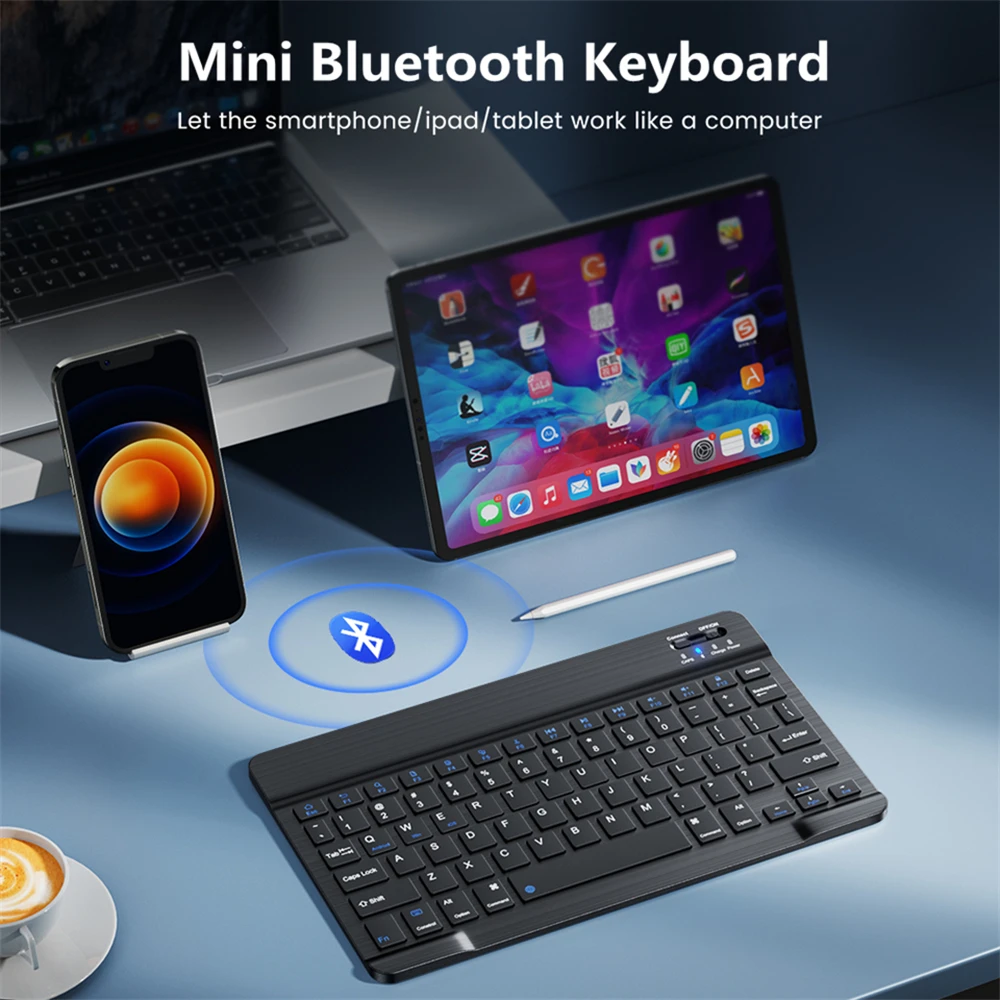 Wireless Keyboard Mouse for iOS Android Windows 12