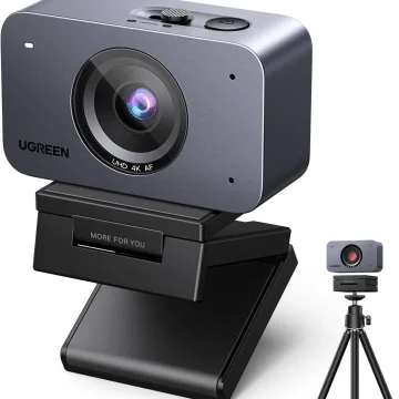 4K Webcam with Auto Focus and Noise Canceling Mics 1 | PricZone