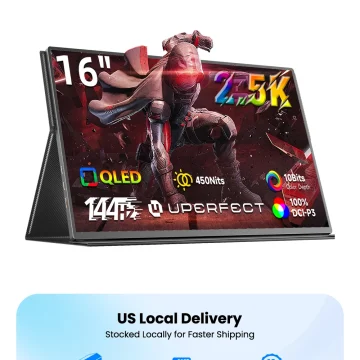 144Hz Portable 25K QLED Monitor for Laptop and Gaming 1 | PricZone
